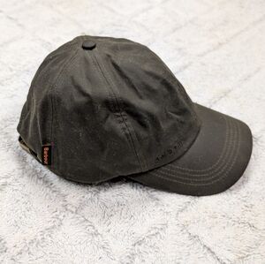 Barbour Hat Mens OS Green Olive Wax Sports Cap Outdoor Casual Rugged